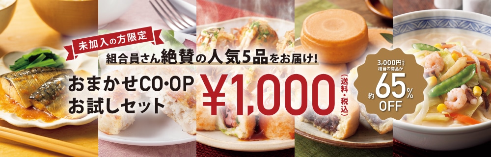 おまかせCOOPお試しセット
